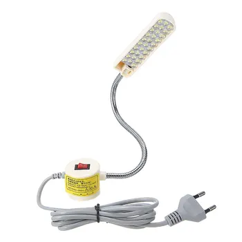 30 LED dikiş makinesi ışık pratik aksesuarlar armatür çok fonksiyonlu manyetik çalışma montaj tabanı Gooseneck lambası