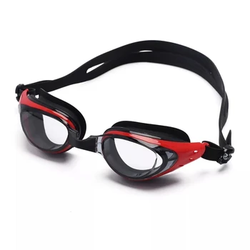 Profesyonel yüzme gözlükleri Silikon Anti Sis Gözlük Yüzmek Dalış Büyük Dalış Gözlük Kadın Erkek
