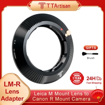 TTArtisan lens adaptörü Halka M - EOSR Leica M Lens İçin canon RF Dağı EOS R R5 R6 RP R3 Kamera lens adaptörü Dönüştürücü