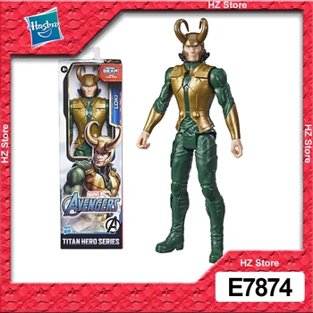 Avengers Marvel Titan Kahraman Serisi Patlama Dişli Loki Süper Kahramanlar Aksiyon Figürü 12 