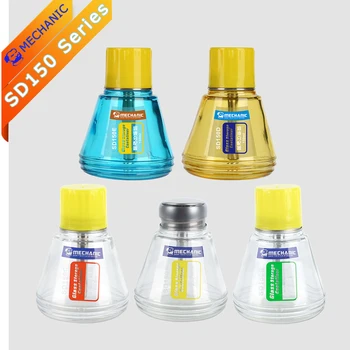 Basın tipi sıvı şişe mekanik SD150 çözüm dağıtıcı Anti-statik Anti-korozyon ışık geçirgenliği alkol şişesi