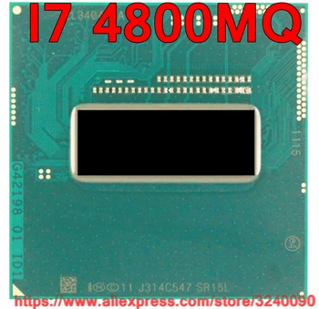 Orijinal ıntel Core İ7 4800mq SR15L CPU (6 M Önbellek / 2.7 GHz-3.7 GHz/Dört Çekirdekli) İ7-4800mq Dizüstü işlemci ücretsiz kargo