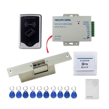 1000 Kullanıcı Kapasiteli Kapı Erişim Sistemi Tek Kapı RFID kart okuyucu Tuş Takımı Erişim Kontrolü ile