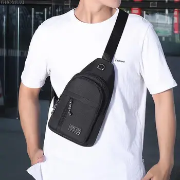 Yeni stil Erkek omuz çantaları Göğüs Çantası Multifuncional Crossbody Çanta Moda Spor Seyahat tek kollu çanta Messenger Paketi Erkek