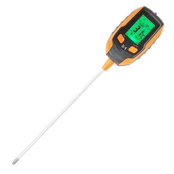 Toprak ph ölçer toprak test cihazı nem ışık / PH / sıcaklık dijital bitki termometre testi nem ölçer ışık damla nakliye