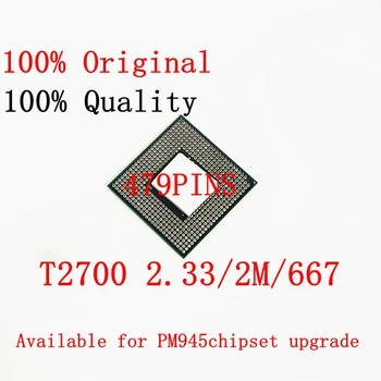 Çekirdek 2 Duo T2700 2.33/2 M / 667 CPU Dizüstü işlemci PGA 479 cpu 100% düzgün çalışıyor