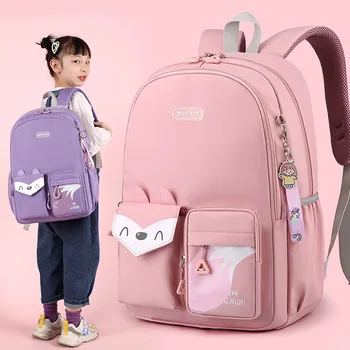 Çocuk Okul Çantaları Kızlar için Ortopedik Sırt Çantası Çocuklar prenses Sırt Çantası schoolbag İlköğretim okul sırt çantası Çocuklar Satchel mochila