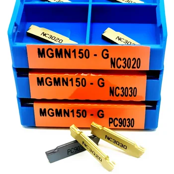 MGMN150 G NC3020 NC3030 PC9030 kanal açma karbür uçlar Ayırma ve kanal açma aracı
