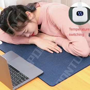 Elektrikli ısı Mouse Pad masa Mat Klavye Pedi Paspaslar Ekran sıcaklık pedleri sıcak tutmak el ofis bilgisayar Masası Klavye