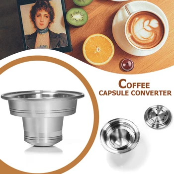 Kahve Kapsül Dönüştürme Adaptörü Tutucu Filtre Dönüşümü Nespresso Vertuo Yeniden Kullanılabilir Dönüştürücü Makinesi Aksesuarları