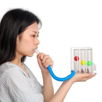 3 Topları Egzersiz Spirometri Eğitim Solunum Eğitim Cerrahi Rehabilitasyon Egzersiz Akciğer Fonksiyonu Geliştirme Eğitmen