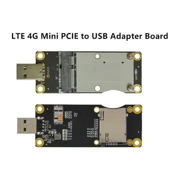 Endüstriyel sınıf MİNİ PCIE USB geliştirme kurulu adaptör panosu Quectel EP06-E EP06 - A EC25-EC EC25-EU EC25 LTE Cat6 modülü