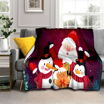 Noel hediyesi battaniyeler özel yalıtım çocuklar için özel hafif yalıtım battaniyesi kanepe battaniyeleri piknik battaniyesi