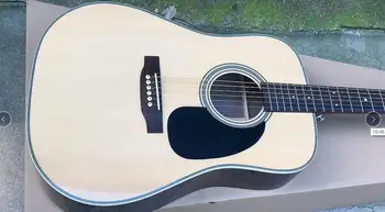 çin gitar fabrika özel yeni Doğal katı ladin üst akustik gitar D tipi 28 modeli 41 
