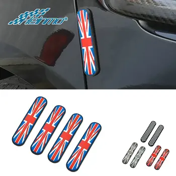 4 adet 2 adet Araba Kapı kenar koruyucu Şerit Mini Cooper Clubman İçin JCW Bir Scratch Koruyucu Anti-çarpışma Sticker Evrensel Kauçuk