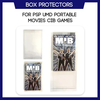 Kutu Koruyucu PSP UMD Taşınabilir Filmler CIB Komple Kutu Oyunu Custom Made Şeffaf Plastik Kasa