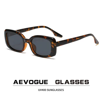 AEVOGUE Yeni moda güneş gözlükleri Kadınlar Kare Gözlük Erkekler İçin Retro Güneş Gözlüğü UV400 AE1237
