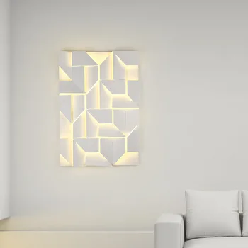 Duvar Lambası Arka Plan Koridor Yatak Odası Oturma Odası Restoran Modeli Kapalı LED Decoor Aplik Aydınlatma