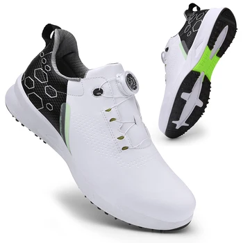 Yeni Eğitim Golf Ayakkabıları Erkekler Boyutu 38-45 Hafif Golf Sneakers Açık Rahat Yürüyüş Footwears Anti Kayma Erkek ayakkabı