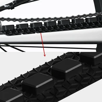 3D Silikon MTB Zincir Yayınlanan Muhafızları Yol bisiklet iskeleti Çizilmeye Dayanıklı Koruyucu MTB Bisiklet Bakım Guard Kapak Koruyucu Sticker