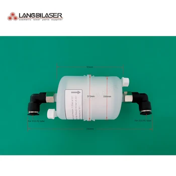 Diyot lazer / IPL Lazer / Tıbbi Lazer / D10nn PU Tüp Kullanımı için Tek Kullanımlık Kapsül Su Filtresi