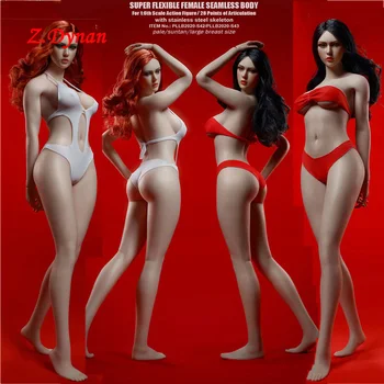 TBLeague 1/6 Ölçekli Büyük Meme Avrupa Güzellik Kadın Aksiyon Figürleri Dikişsiz Vücut Başkanı Şekillendirici bikini seti Koleksiyonları