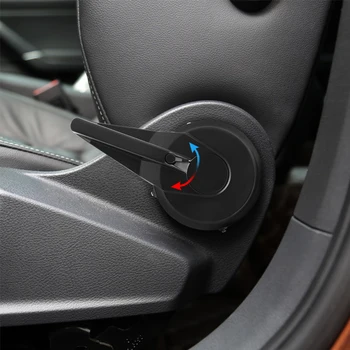 Araba tasarım Iç Oto Koltuk ayar düğmesi anahtarı Kapak trim dekoratif Skoda Kodiaq Superb Yeti Octavia A7 2017 2018