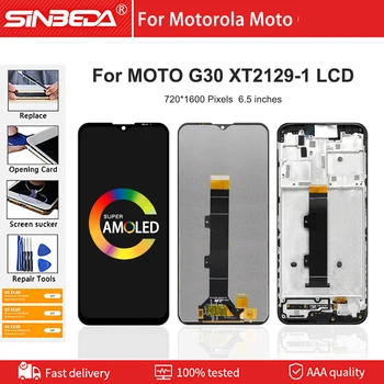 Orijinal Motorola Moto G30 XT2129-2 LCD Ekran Meclisi Motorola G30 LCD ekran Değiştirme