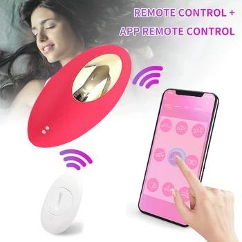 APP vibratörler yumurta Giyilebilir vibratör can vibratör ile uzaktan app vibratörler yumurta seks oyuncakları vibrador İle Seksi Külot Klitoral pene