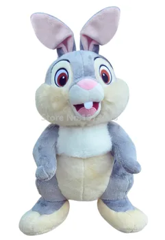 Yeni Büyük Thumper Sevimli Tavşan Bunny Peluş Doldurulmuş Hayvanlar 45 cm Çocuk Oyuncakları Bebek Çocuk Noel Hediyeler İçin