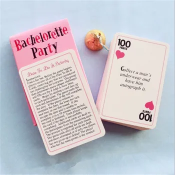 Bekarlığa veda Partisi kart Oyunu Düğün Masa Oyunu Büyük Macera Solitaire Oyun Kartı Gelin Duş Bekarlığa Veda Gecesi Kızlar Parti Malzemeleri