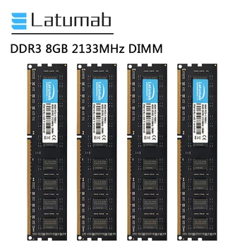 Memoria DDR3 RAM 8 GB 16 GB 2133 MHz 2400 MHz masaüstü bellek PC3 - 17000 PC3-19200 240 Pins DIMM 1.5 V Memoria RAM DDR3 Bellek Modülü