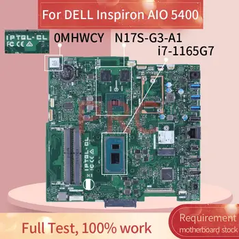 DELL Inspiron 5400 için ı7-1165G7 Hepsi bir arada Anakart 0MHWCY IPTGL-CL N17S-G3-A1 DDR4 AIO Anakart