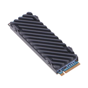 Saf Bakır Soğutucu Grafen Soğutucu İsı Emici M. 2 NGFF 2280 PCI-E NVME SSD Soğutma Termal Ped Kalınlığı 8.5 mm