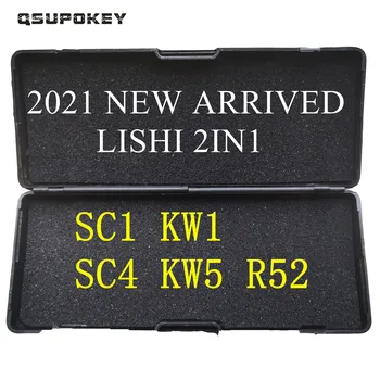 QSUPOKEY Orijinal Lishi 2 in 1 SC1 SC4 KW1 KW5 R52 Dekoder Çilingir Tamir Araçları