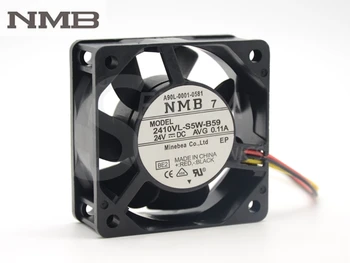 NMB A90L-0001-0581 2410VL-S5W-B59 6025 kasa soğutma fanı 60*60*25mm DC 24 V AVG 0.11 A