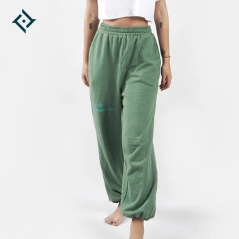 Sonbahar Sweatpants Kadınlar dökümlü pantolon Geniş Bacak Spor harem pantolon Sıcak Tutmak Joggers Streetwear Yüksek Belli Gevşek Hip Hop Pantolon