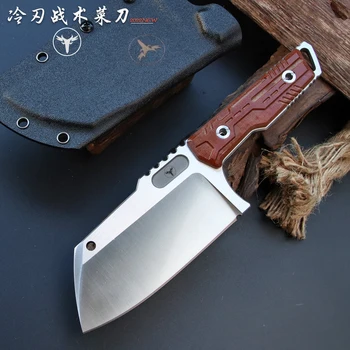 Sleipner Çelik Taktik Mutfak Bıçakları Çin Kasap şef bıçağı Kamp av bıçağı Ağır Sabit Bıçak bıçak K Kılıf Hediye Bo