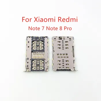 Xiaomi Redmi için Not 7 Not 8 Pro / Xiaomi 8 Lite / CC9 CC9E Sım kart okuyucu Tepsi Mikro SD Hafıza kart tutucu Yuvası Flex Kablo Tamir