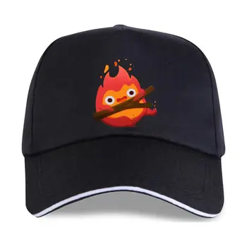 Yeni 2021 Yangın İblis beyzbol şapkası Calcifer Howl Hareketli Kale Stüdyo Ghibli Erkekler Rahat Harajuku Üstleri Cami
