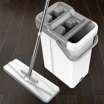 Düz Paspas Ev Döşeme Temizleme Araçları Dikdörtgen Paspas Mikrofiber Temizlik Ürünleri Fregona Mopa Temizleme Araçları BG50MS