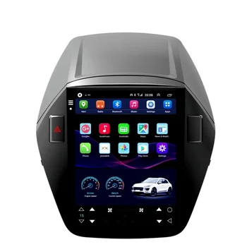 Android Tesla Tarzı Araba GPS Navigasyon Multimedya Oynatıcı HYUNDAİ TUCSON için IX35 / TUCSON IX 2010-2015 otomobil radyosu Stereo