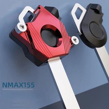 Motosiklet Anahtar yamaha için kılıf NMAX 155 NMAX 150 NMAX 125 2017 2018 2019 Modifikasyonu Alüminyum Alaşım Tuşları Koruyucu Kapak