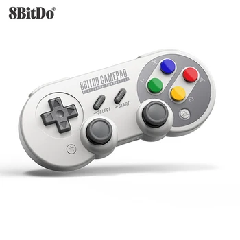 2 Adet / grup 8Bitdo SN30 Pro Gamepad Denetleyicisi için Nintendo anahtarı macOS Android kablosuz bluetooth Oyun Kontrol Joystick Anahtarı