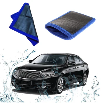 30 * 30cm Araba Temizleme Sihirli Kil Bez Detaylandırma Yıkama Havlu Mavi Kil Araba Havlu Yıkama Aracı Araba Yıkama Aksesuarları