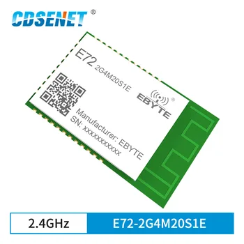 CC2652P ZigBee Bluetooth Modülü Kablosuz Modülü 2.4 Ghz 20dBm SoC CDSENET E72-2G4M20S1E Alıcı ve Alıcı PCB / IPX Anten