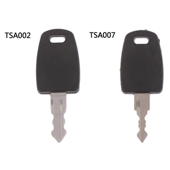 1 ADET Çok Fonksiyonlu TSA002 007 anahtar çantası Bagaj Bavul Gümrük TSA kilit anahtarı yüksek kalite