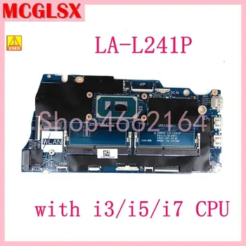 LA-L241P İle ı3 / ı5 / ı7 CPU Laptop Anakart Dell VOSTRO 15 3510 İçin Anakart 100 % Test TAMAM Kullanılan