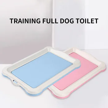 Taşınabilir Köpek Eğitim Tuvalet Kapalı Köpekler Lazımlık evcil hayvan tuvaleti Küçük Köpekler Kediler için Kedi kum kabı Köpek Ped Tutucu Tepsi Pet Malzemeleri