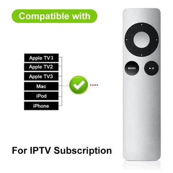 Evrensel Uzaktan Kumanda Apple TV için 1/2/3 Nesil TV Uzaktan IPTV Abonelik için Mükemmel Yedek TV çubuk mini PC Akıllı Ev